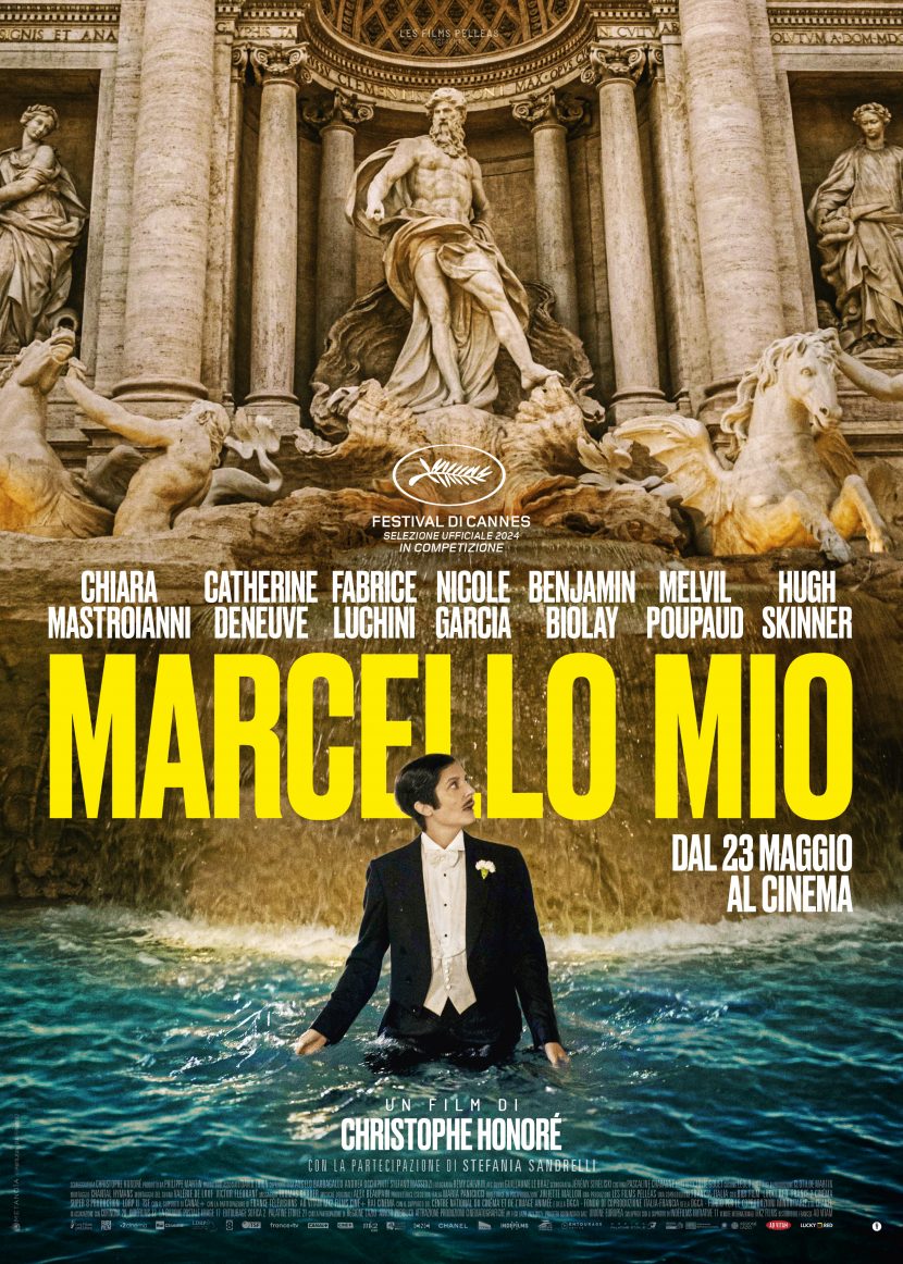 Il poster italiano del film Marcello mio.