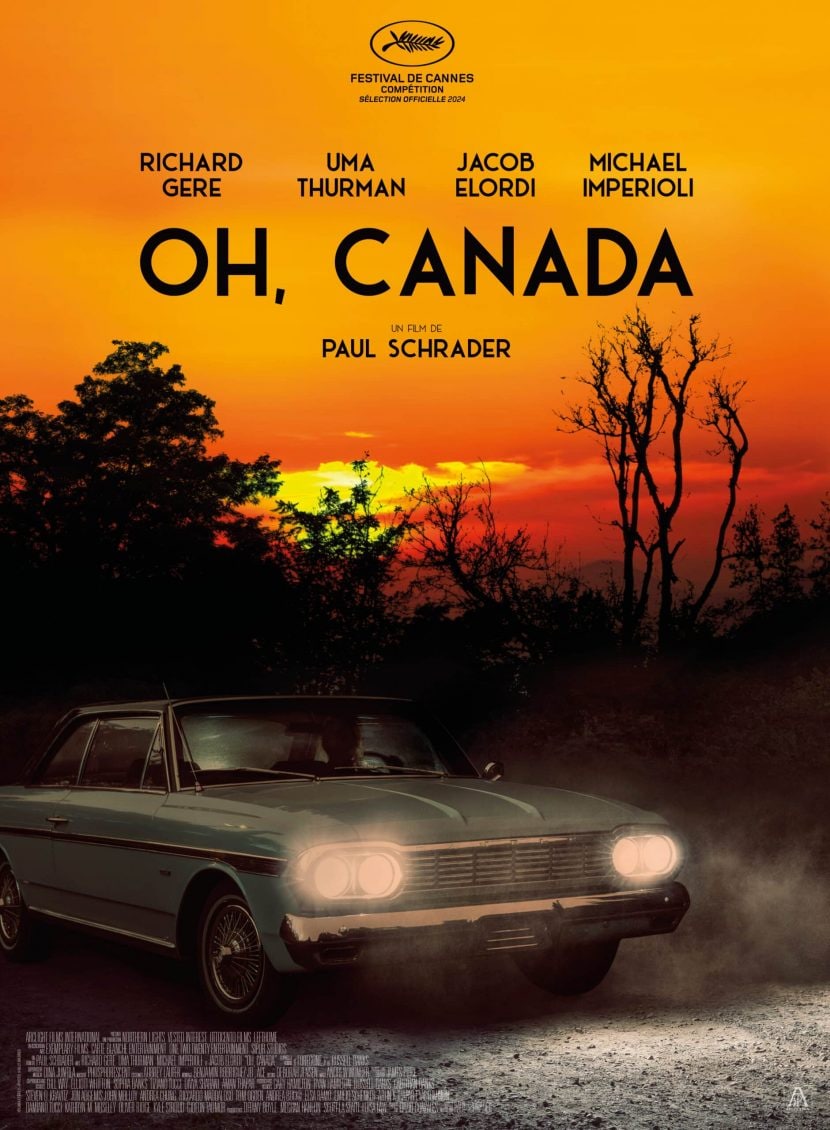 Il poster francese del film Oh, Canada.