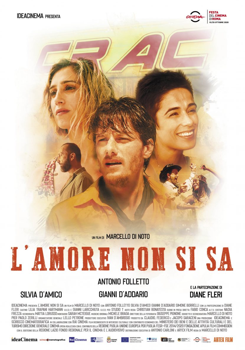 Il poster del film di Rai 5 L'amore non si sa.