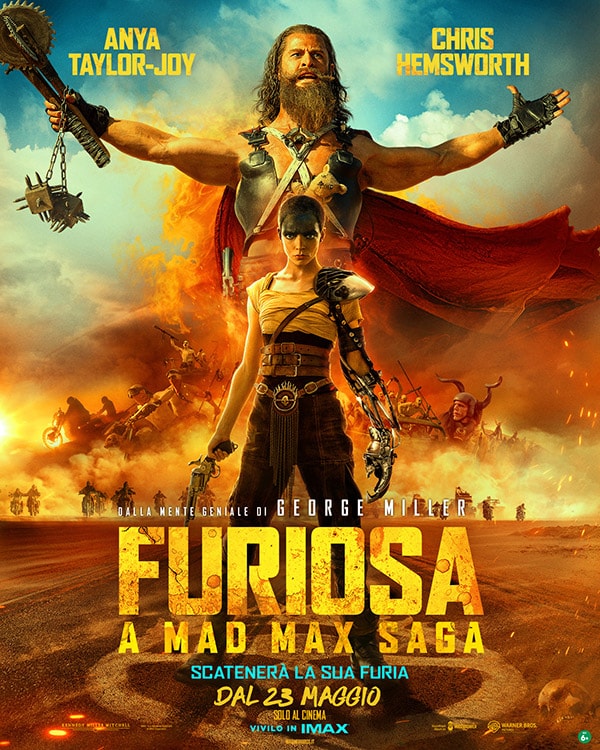 Il poster italiano del film Furiosa.