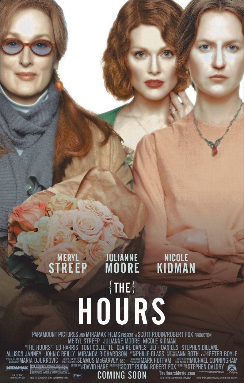 Il poster originale del film The Hours, ora su Netflix.