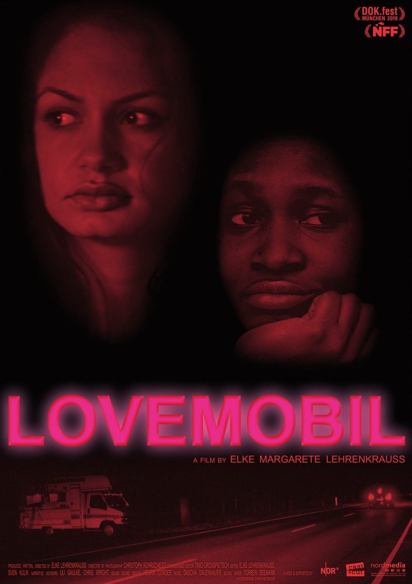 Il poster originale del film Cielo Lovemobil - I caravan del sesso.