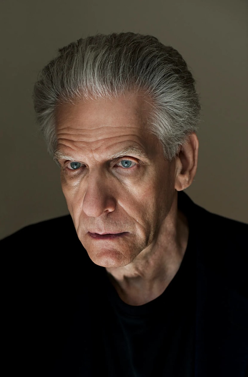 Il regista David Cronenberg.