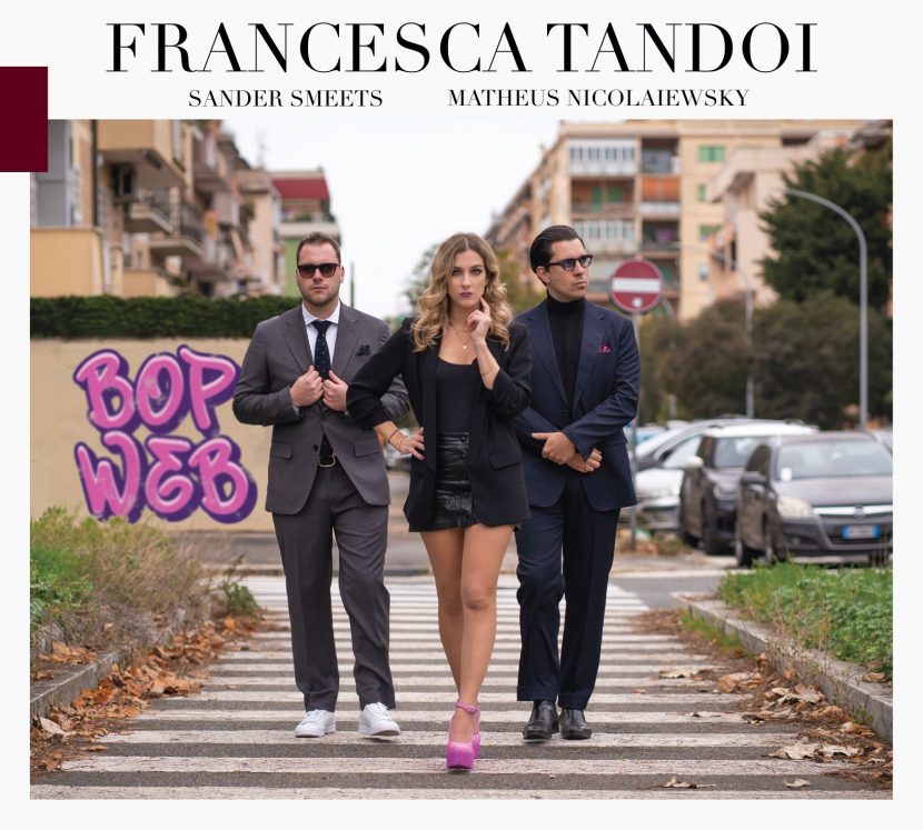 La copertina di Bop Web, album di Francesca Tandoi.