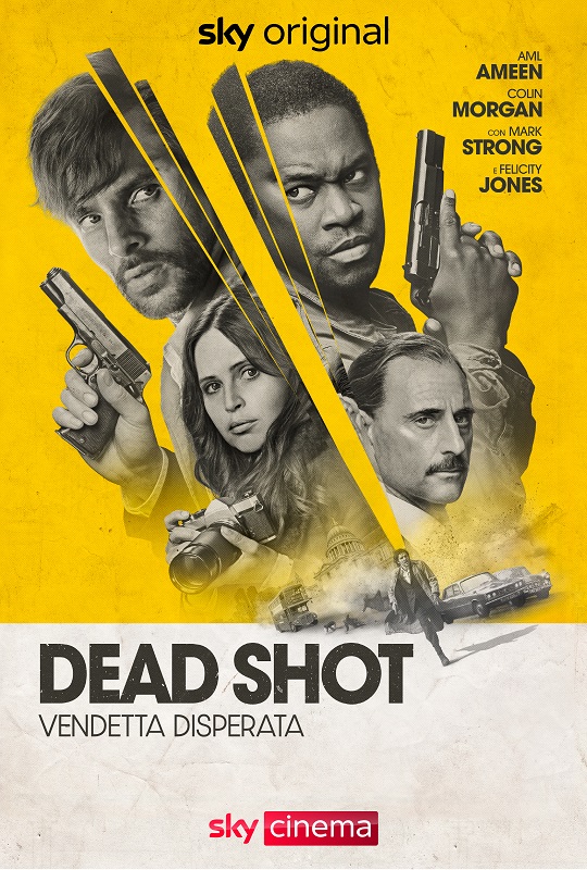 Il poster italiano del film Sky Dead Shot - Vendetta disperata.