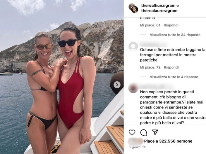 matrimonio diletta leotta michelle hunziker aurora ramazzotti