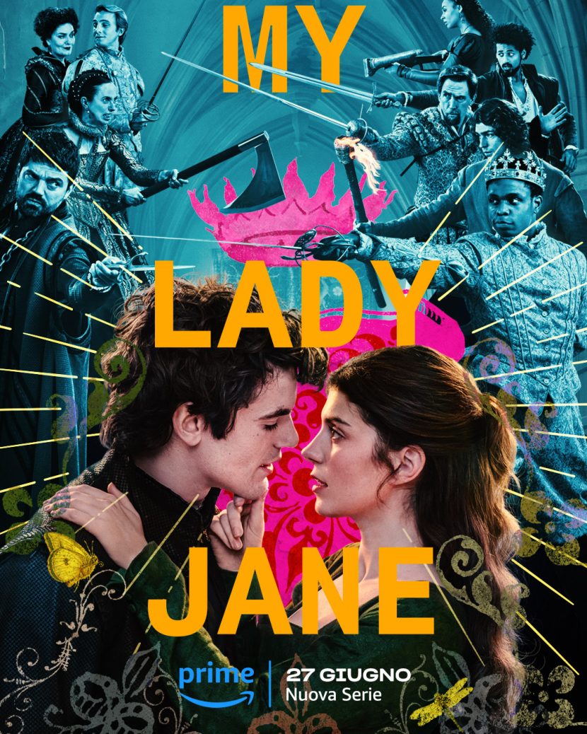 Il poster della serie tv Prime Video My Lady Jane.