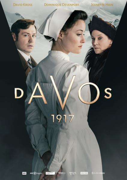 Il poster della serie tv di Canale 5 Davos.