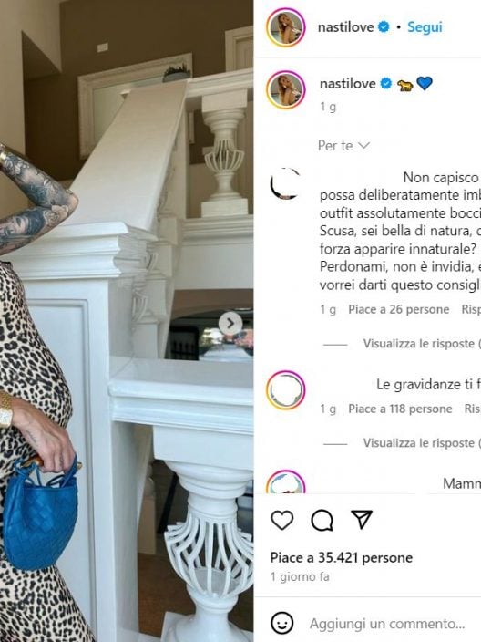 Chiara Nasti contro i finti “consigli” degli haters: “Sono giudizi e sono fuori luogo”