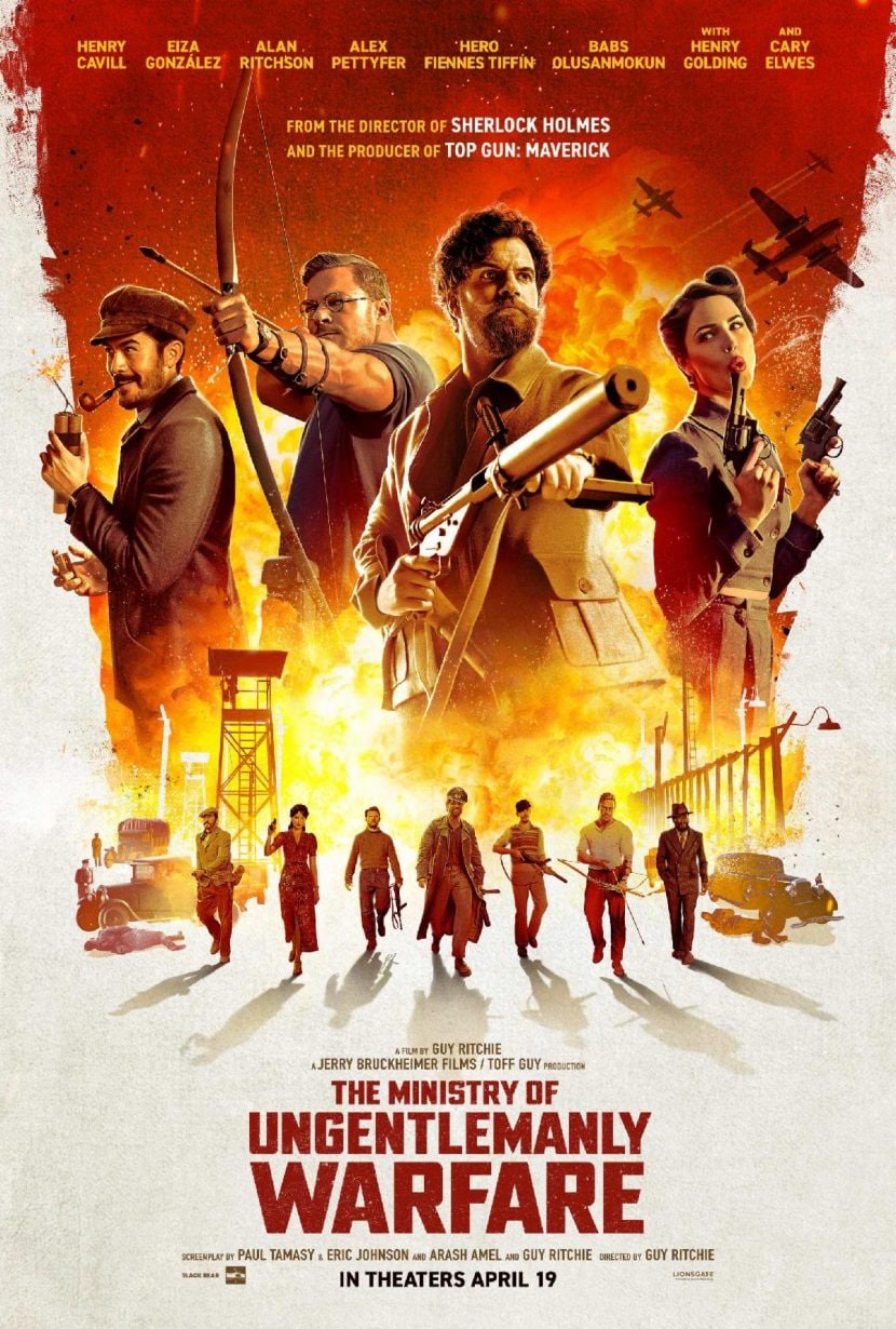 Il poster originale del film Prime Video Il ministero della guerra sporca.