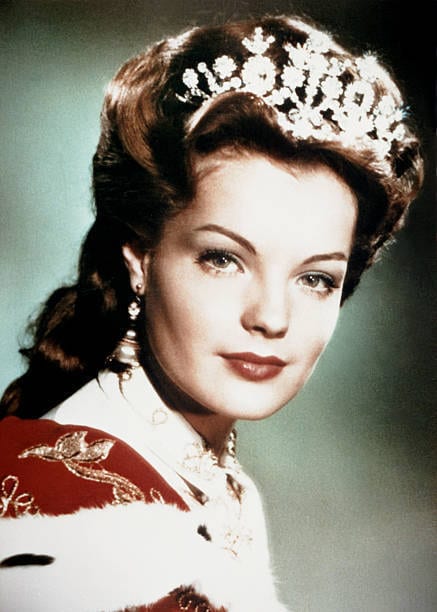 Romy Schneider nei panni della principessa Sissi.