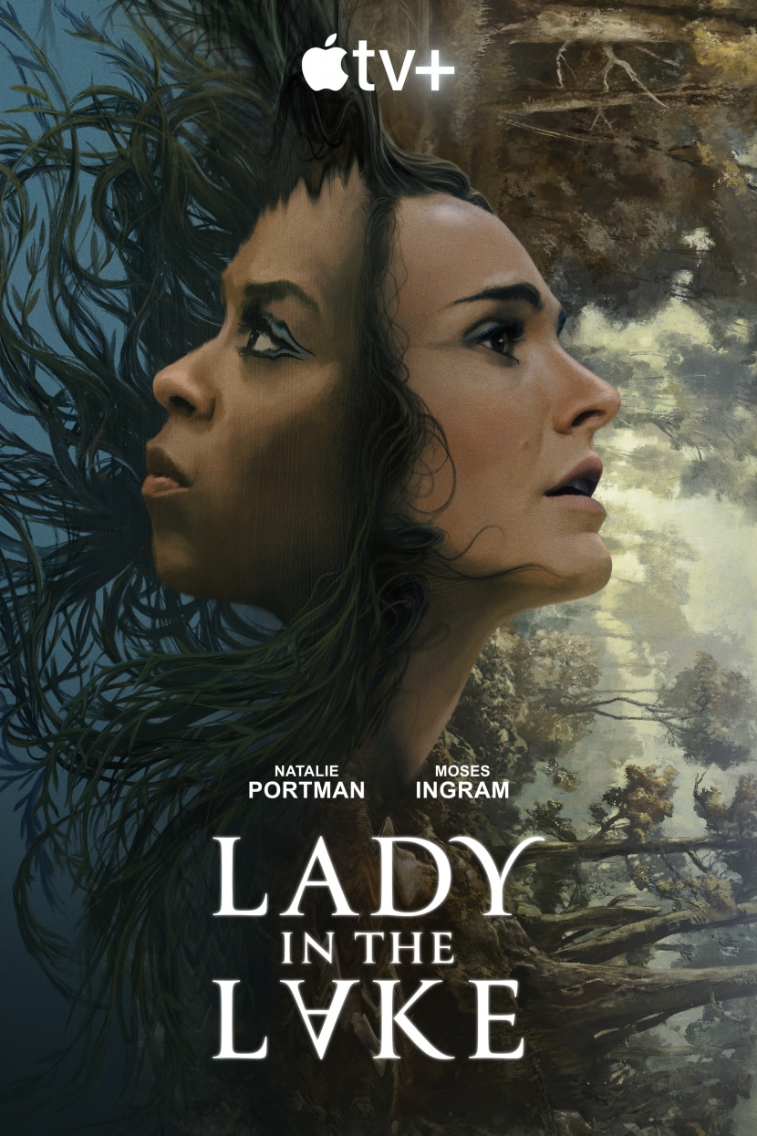 Il poster originale della serie tv La donna del lago.