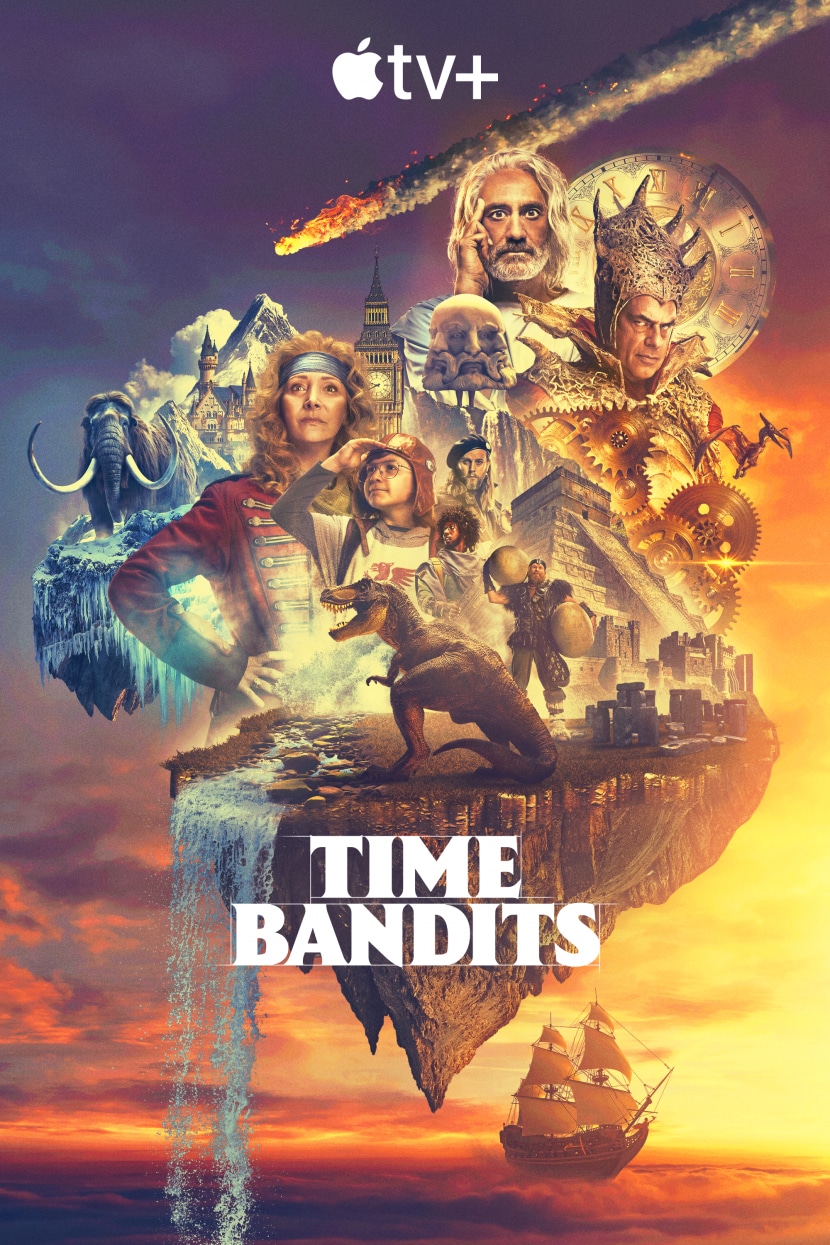 Il poster della serie tv Time Bandits.