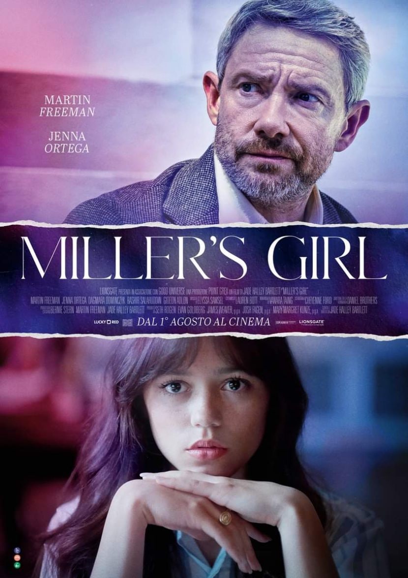 Il poster del film Miller's Girl.