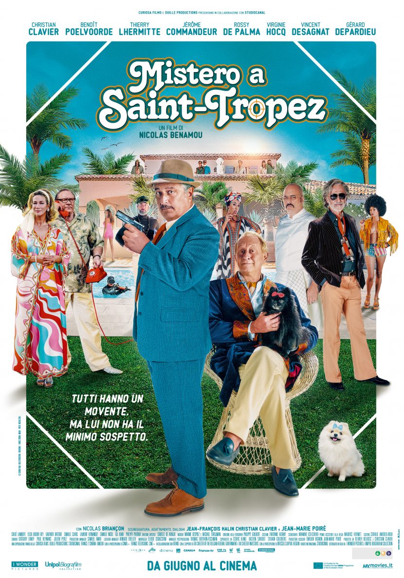 Il film di Rai 3 Mistero a Saint-Tropez.