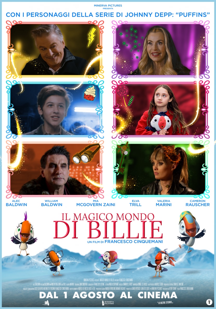 Il poster del film Il magico mondo di Billie.