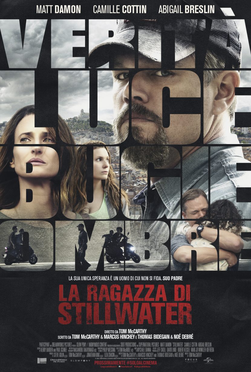 Il poster del film di Canale 5 La ragazza di Stillwater.