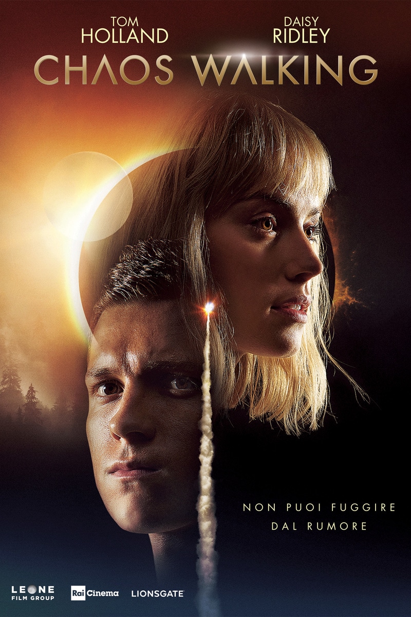 Il poster del film di Rai 2 Chaos Walking.