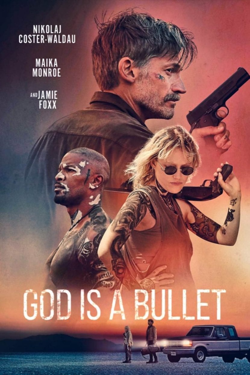 Il poster del film Sky God is a Bullet.