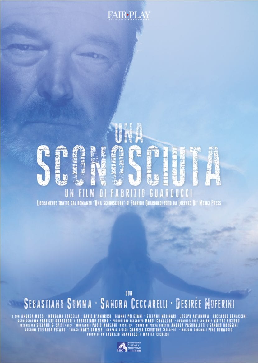 Il poster del film Una sconosciuta, proposto da Rai Movie.