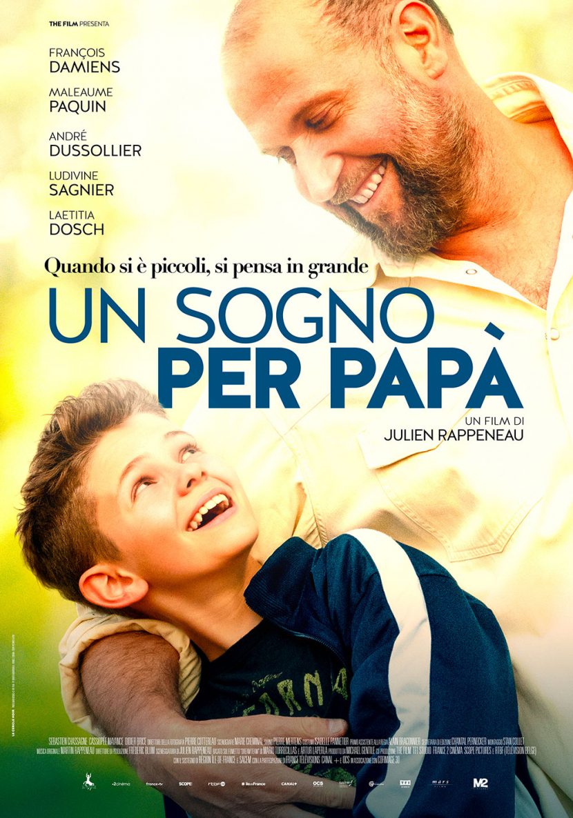 Il poster del film di Rai 3 Un sogno per papà.