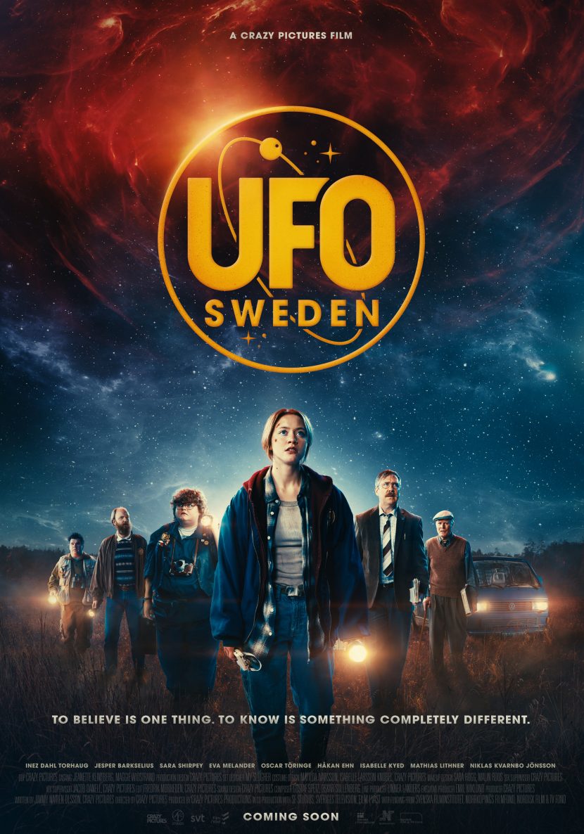 Il poster del film di Rai Movie UFO Sweden.