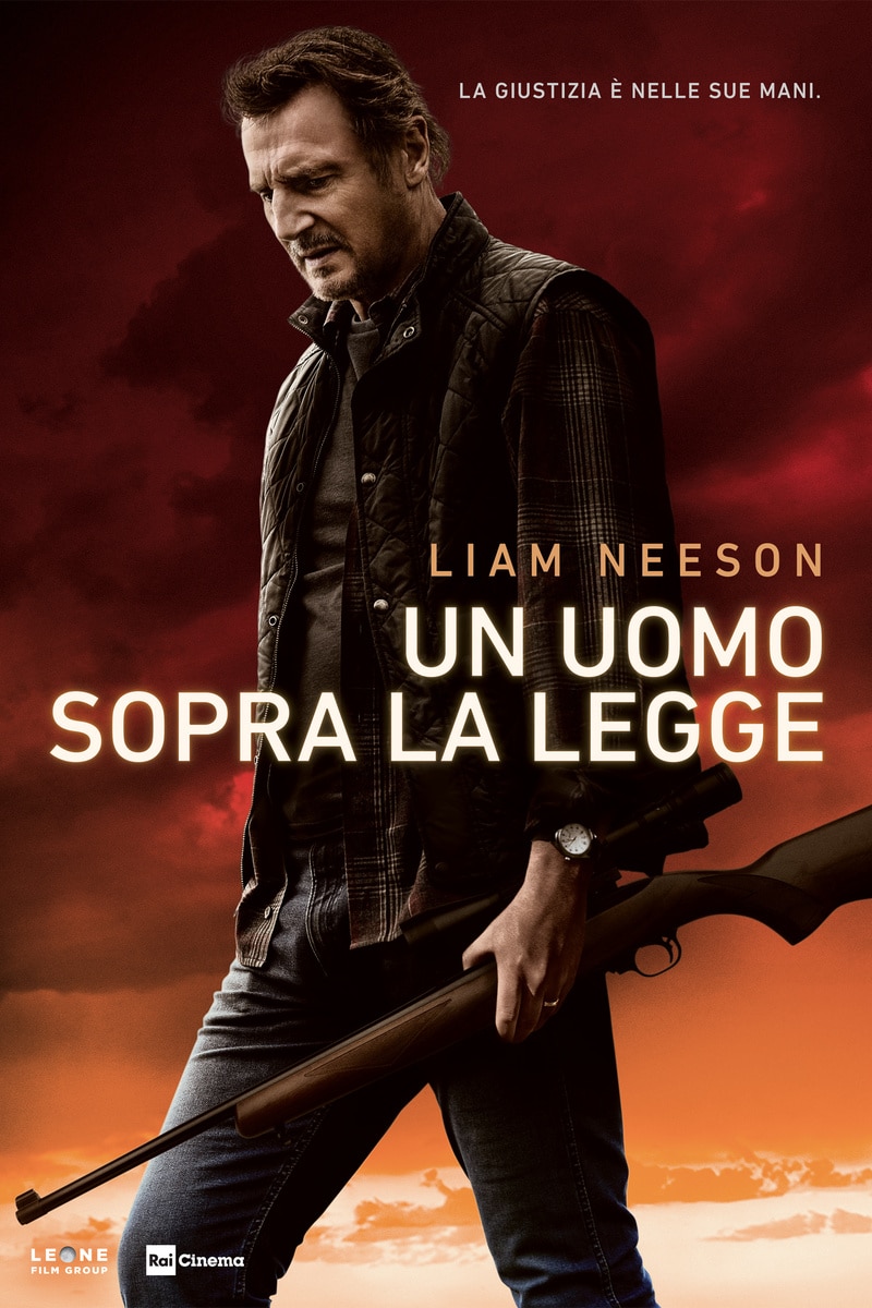 Il poster del film di Rai 4 Un uomo sopra la legge.