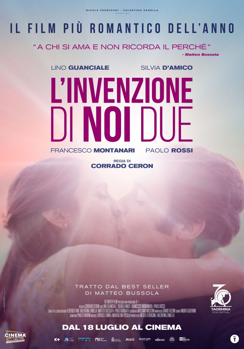 Il poster del film L'invenzione di noi due.