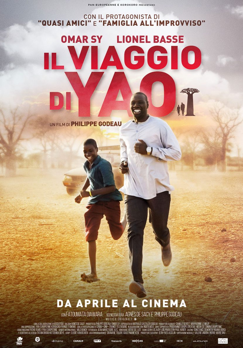 Il poster del film di Rai Movie Il viaggio di Yao.