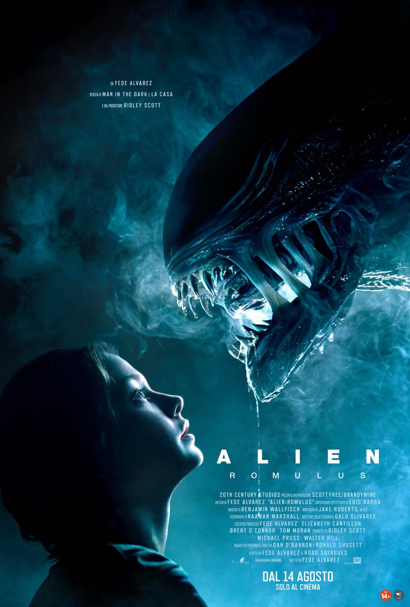 Il poster del film Alien: Romulus.