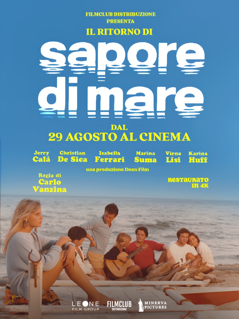 Il poster del film Sapore di mare.