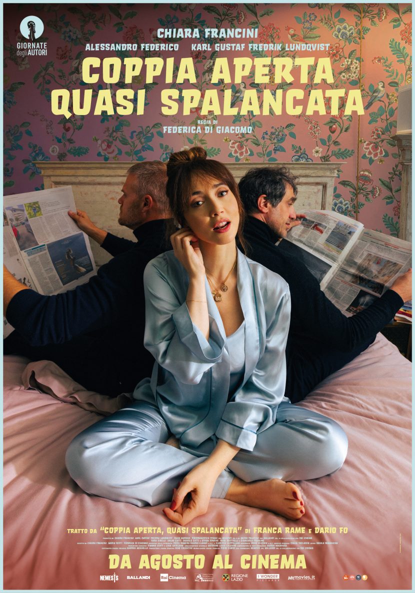 Il poster del film Coppia aperta quasi spalancata.