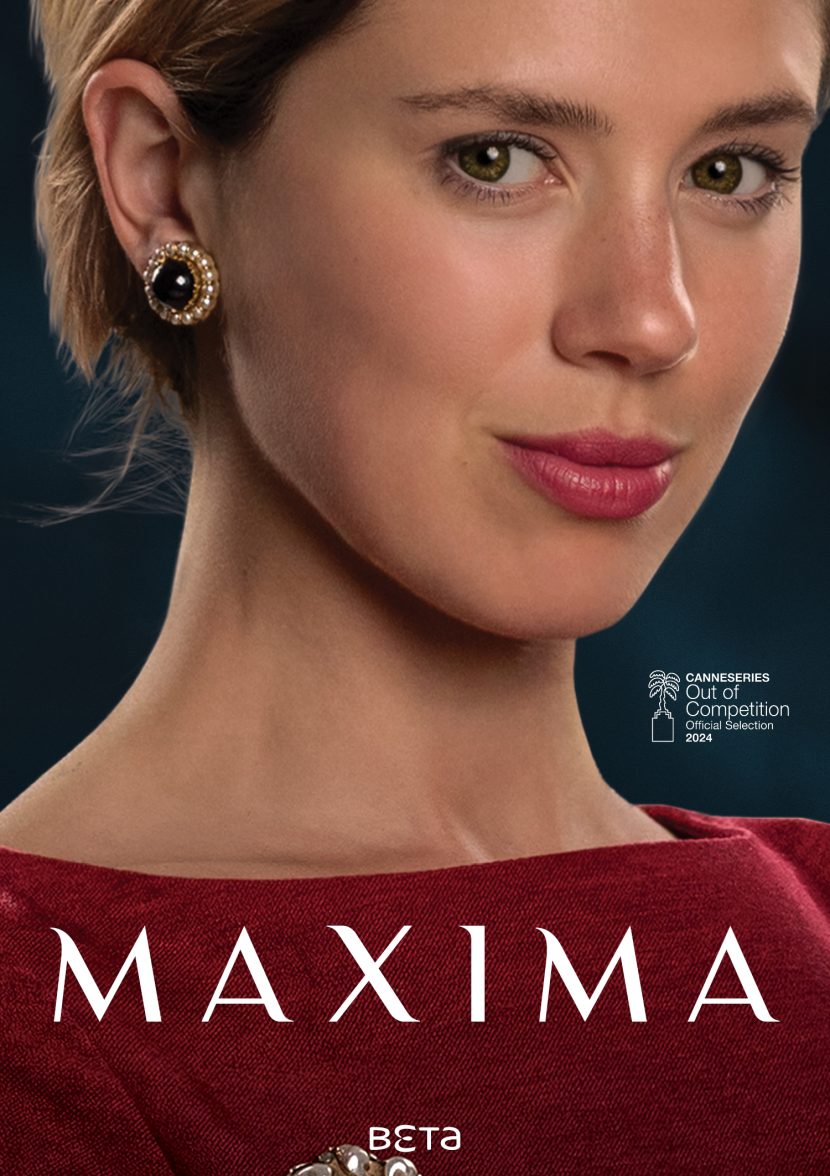 Il poster della serie tv di Rai 1 Máxima.