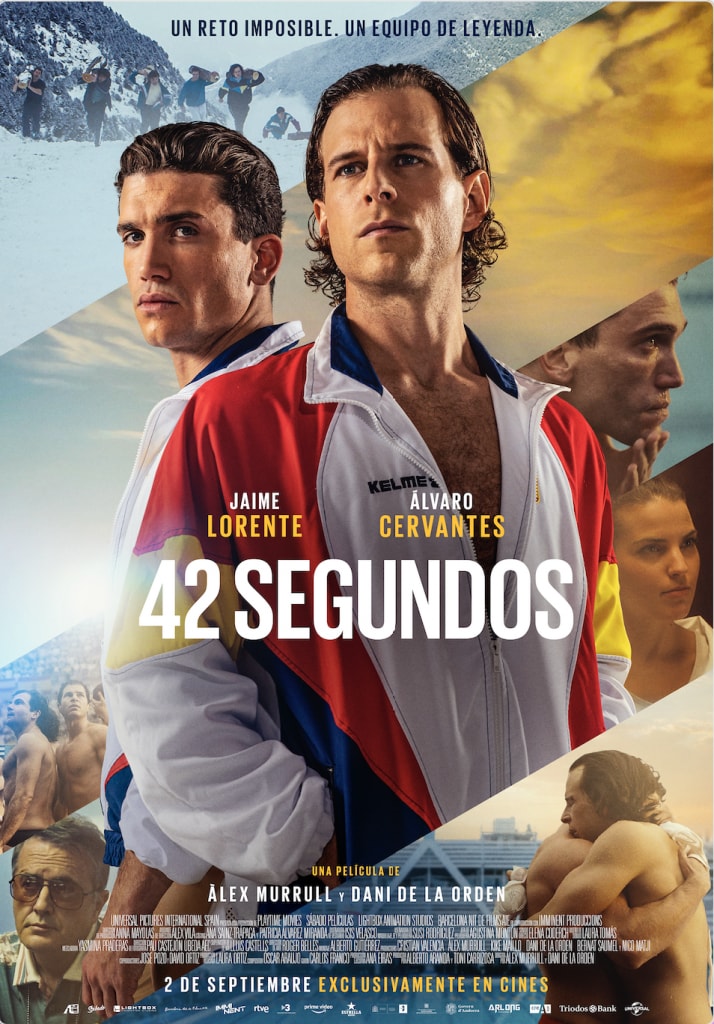 Il poster del film di Canale 5 Sogno Olimpico.