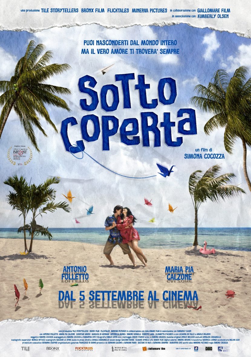 Il poster del film SottoCoperta.