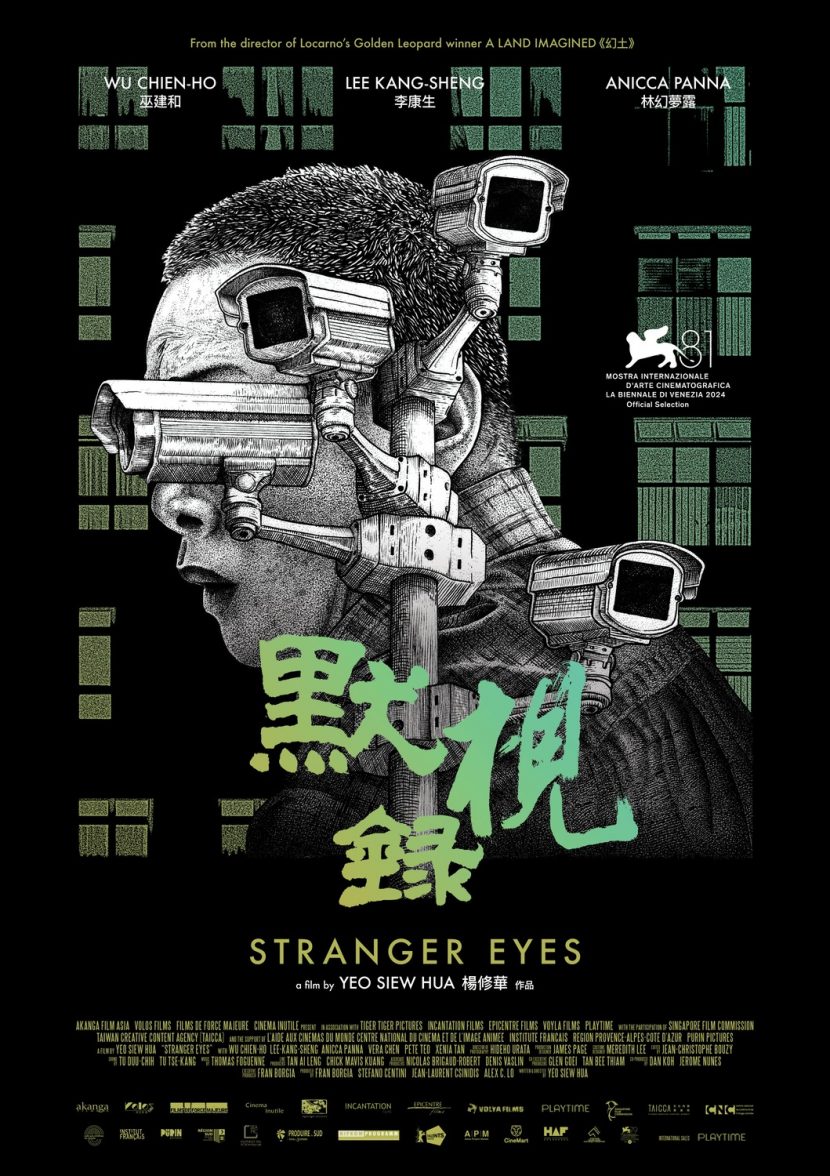 Il poster del film Stranger Eyes.