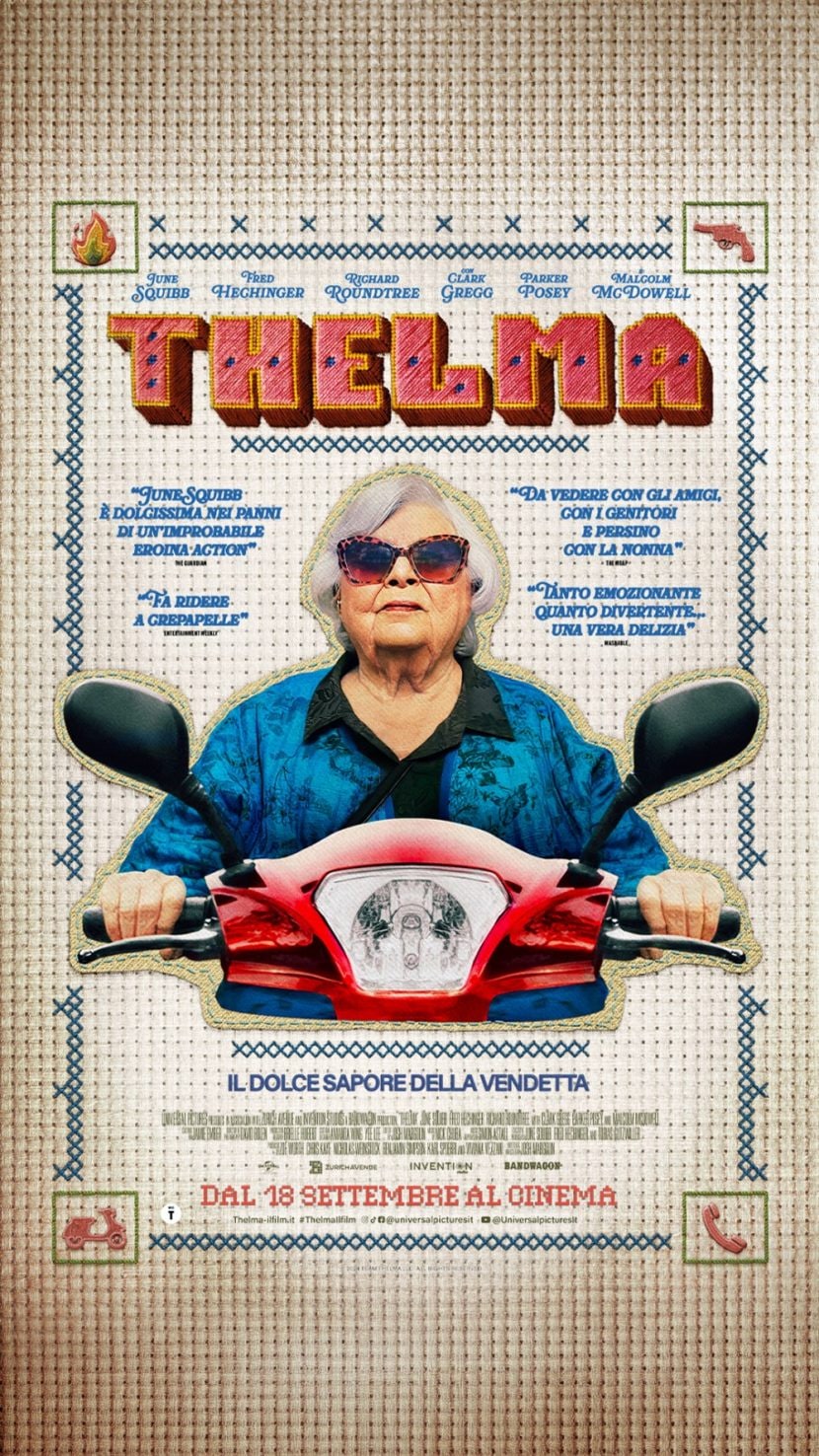 Il poster italiano del film Thelma.