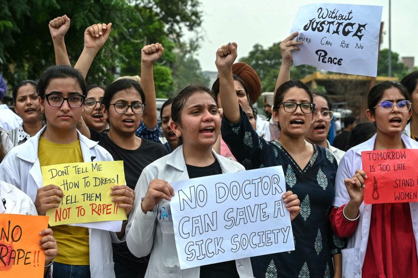 Le proteste del personale sanitario in India, 17 agosto 2024