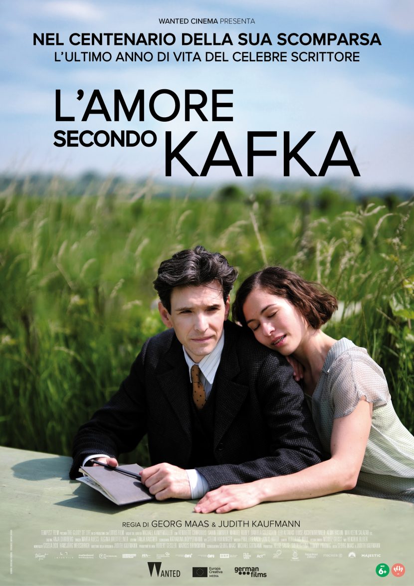 Il poster italiano del film L'amore secondo Kafka.