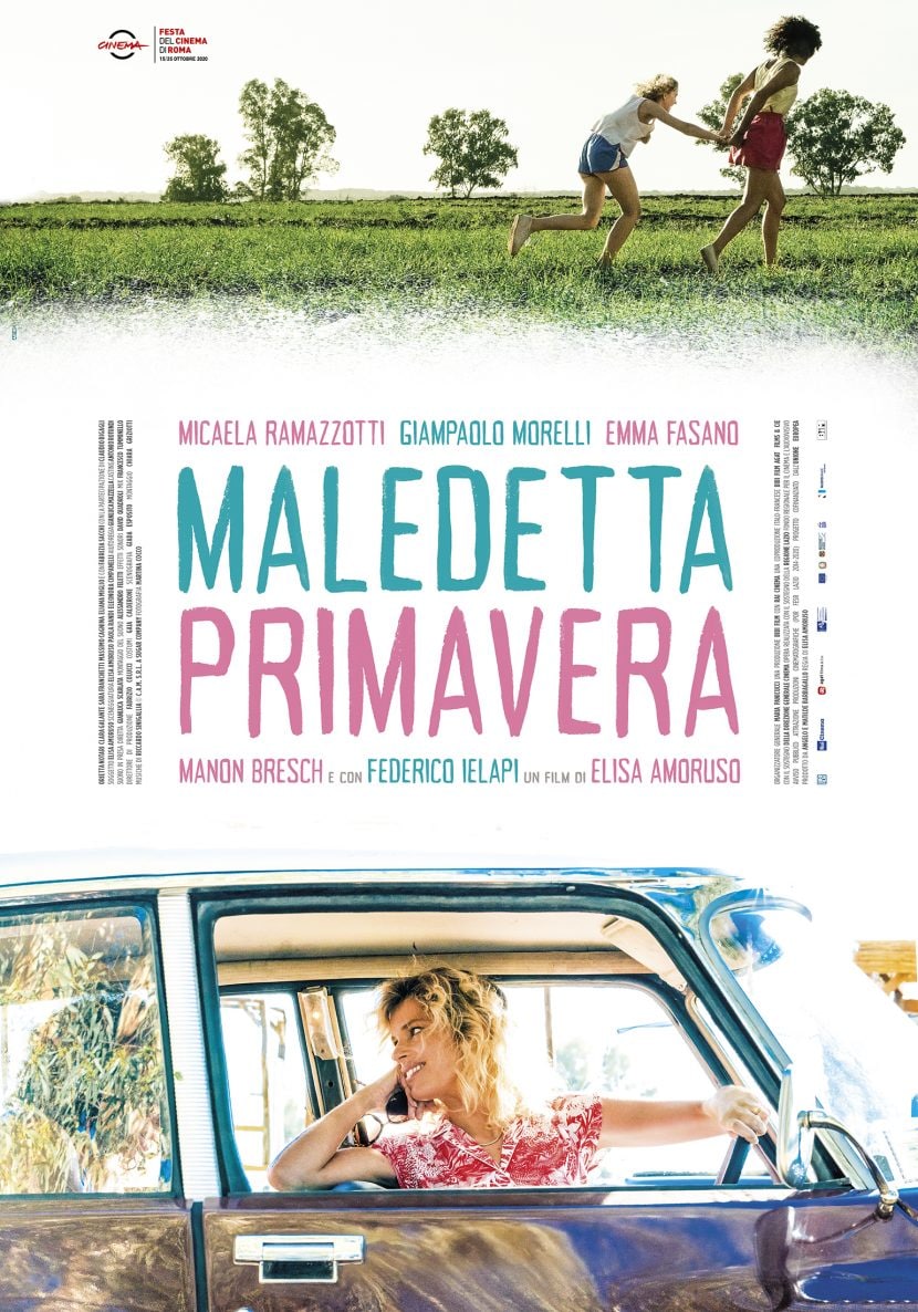 Il poster del film di Rai 3 Maledetta primavera.