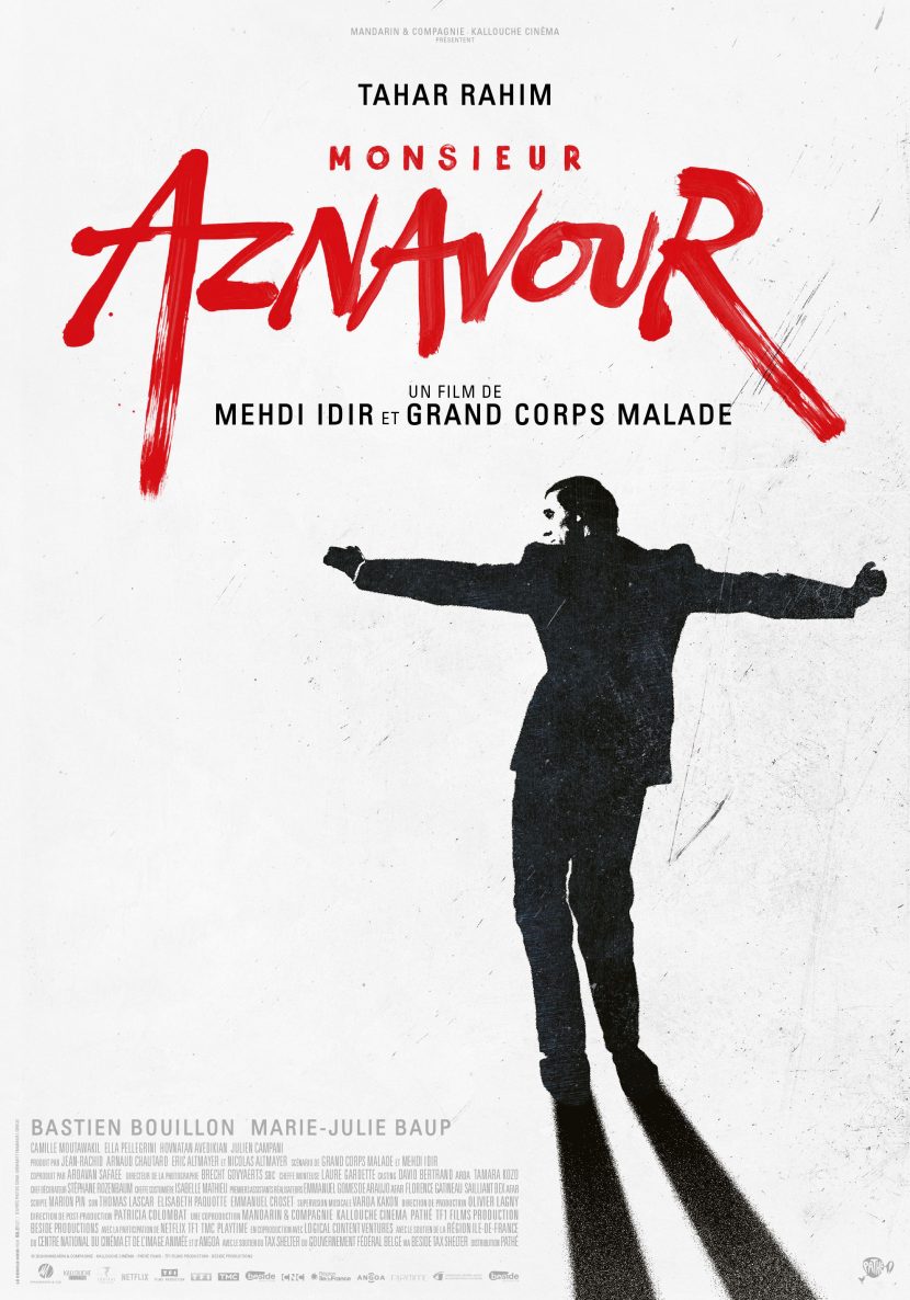 Il poster del film Monsieur Aznavour.