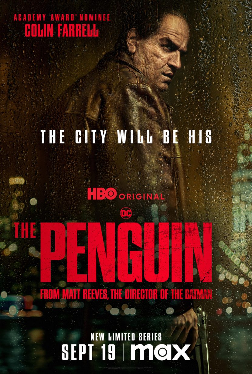 Il poster della serie tv Sky The Penguin.