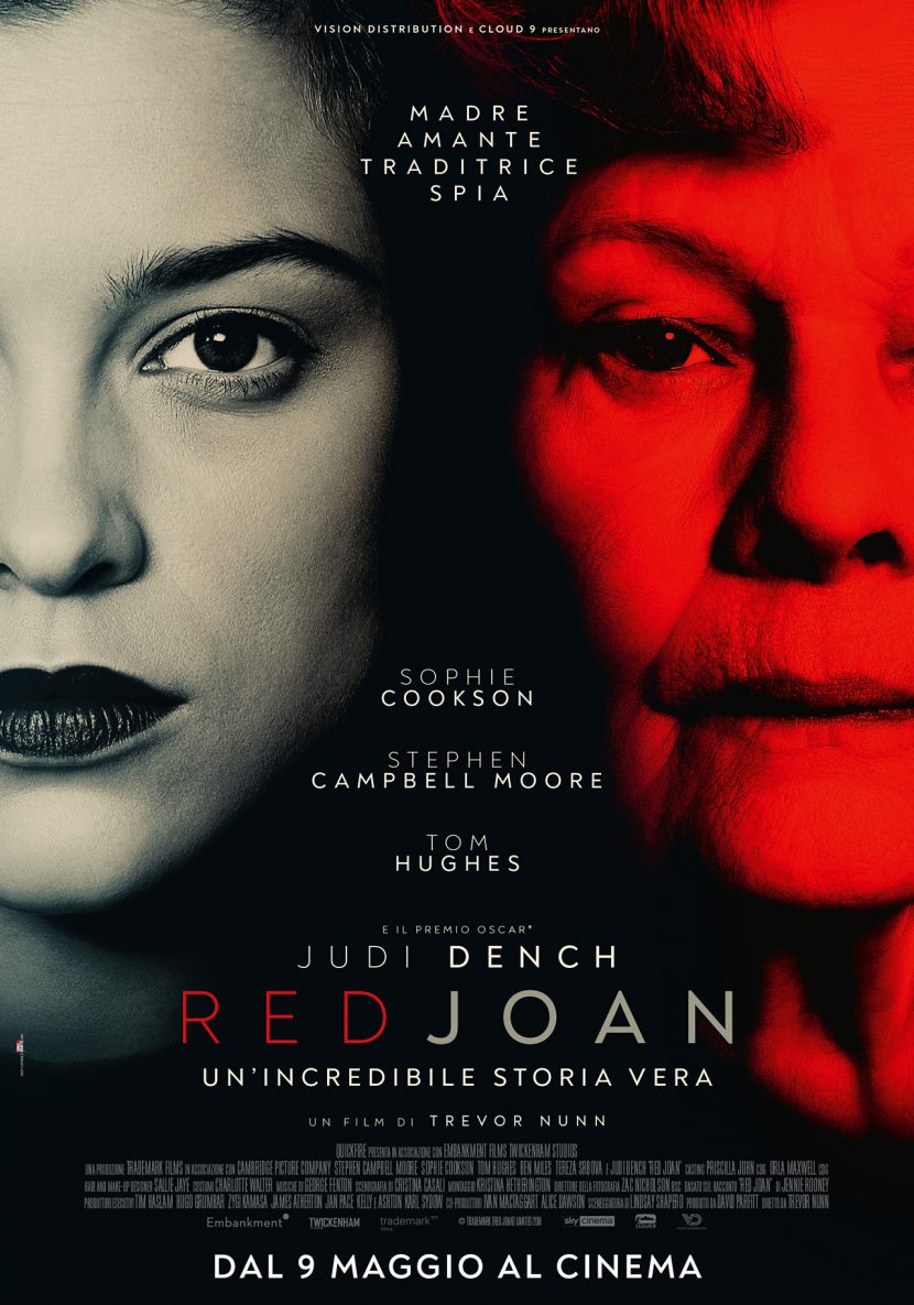 Il poster del film di Rai 5 Red Joan.