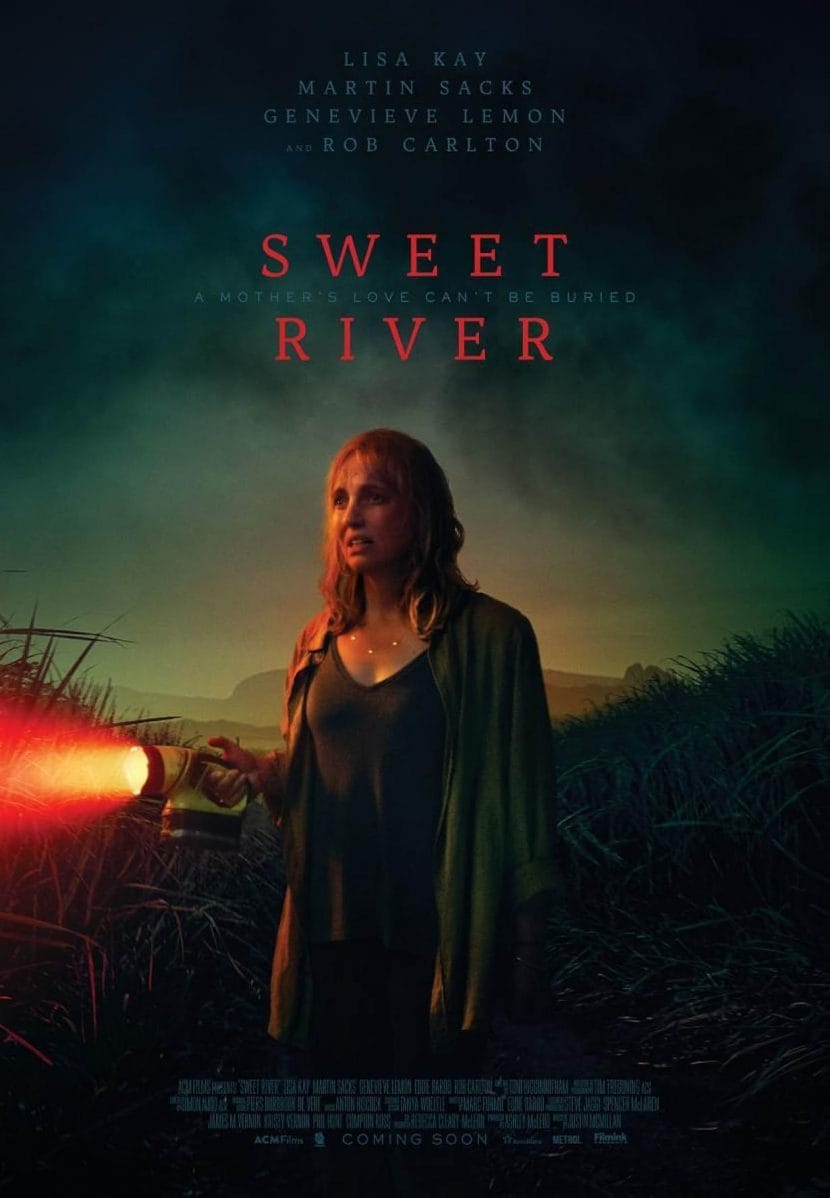 Il poster del film di Rai 4 Sweet River.