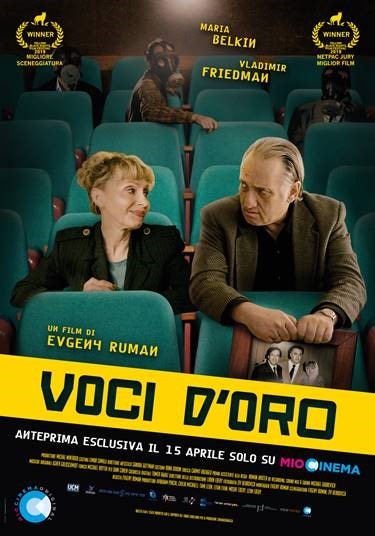 Il poster italiano del film di Rai 5 Voci d'oro.