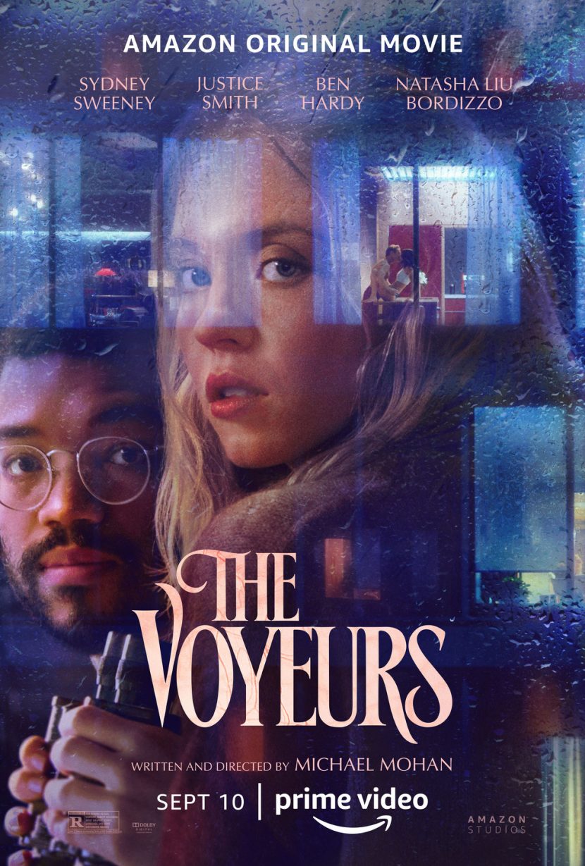 Il poster del film di Rai 4 The Voyeurs.