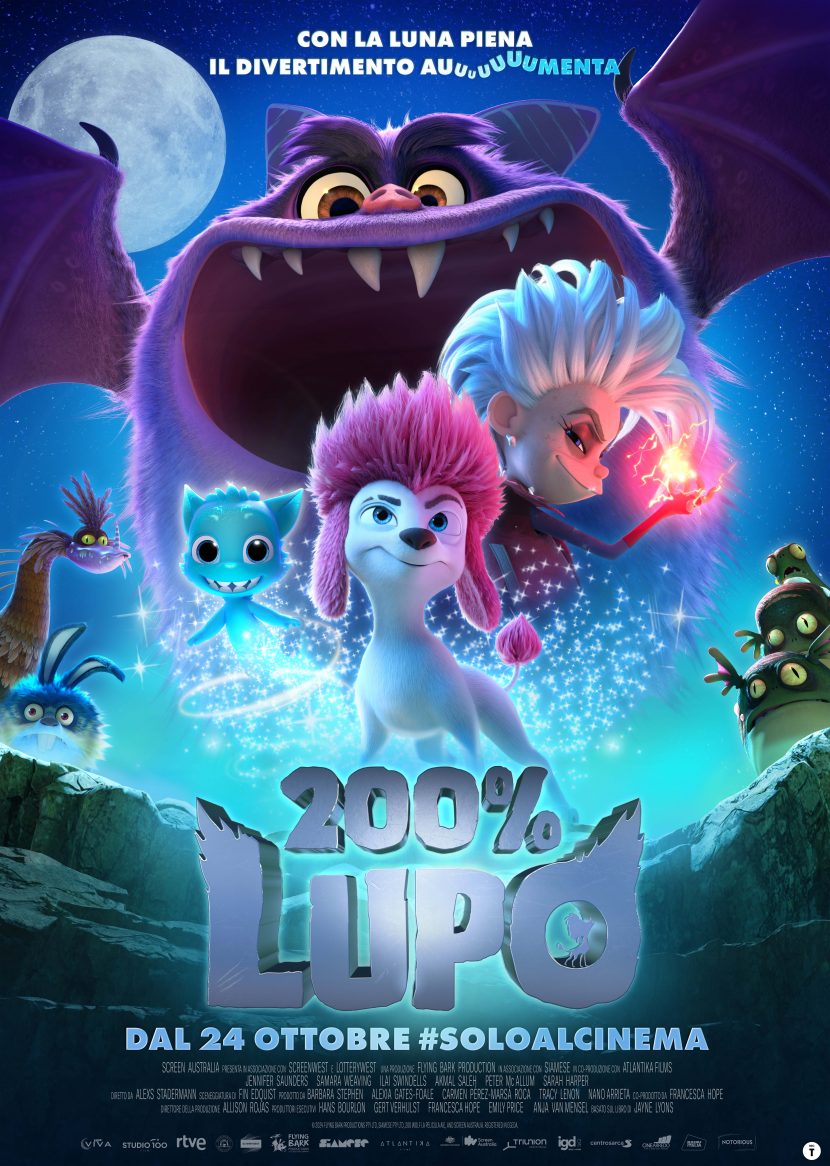 Il poster del film 200% Lupo.