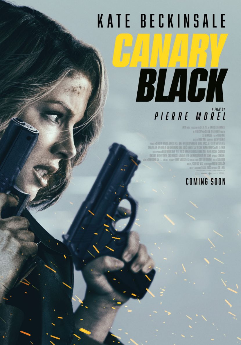 Il poster del film Prime Video Canary Black.