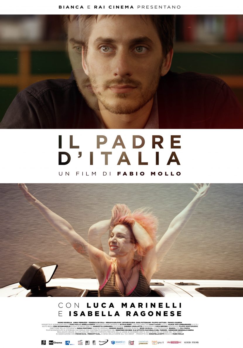 Il poster del film di Rai 5 Il padre d'Italia.