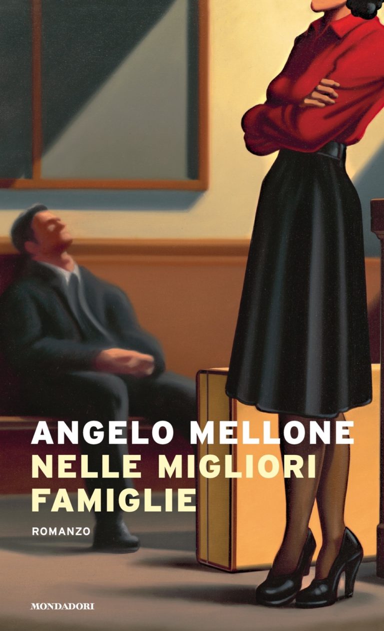 La copertina del libro Nelle migliori famiglie di Angelo Mellone.